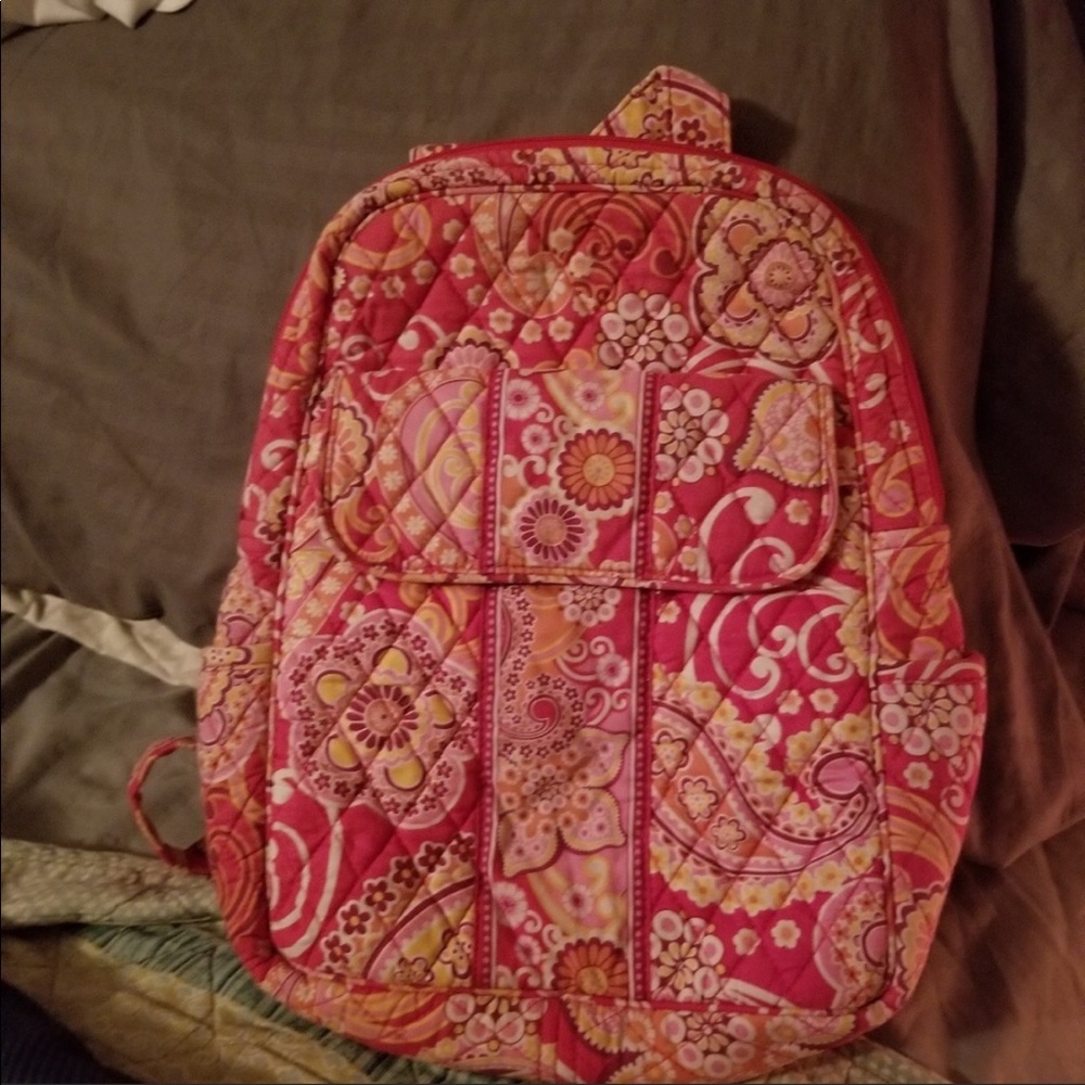 Vera Bradley Raspberry Fizz Backpack RETIRED